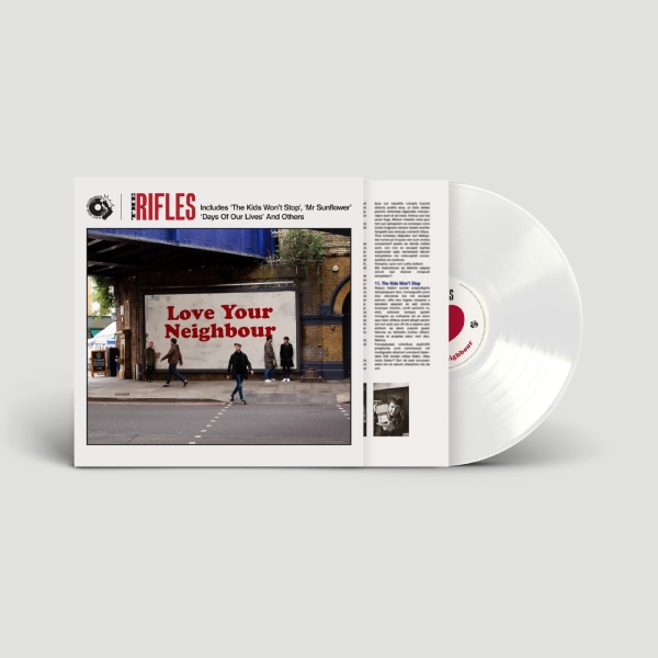 Rifles The - Love Your Neighbour (White Vinyl) ryhmässä VINYYLI / Myydyimmät @ Bengans Skivbutik AB (5679188)