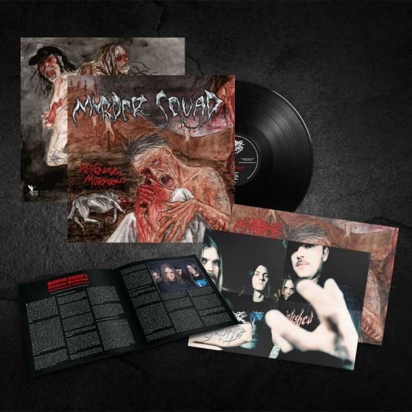 Murder Squad - Ravenous Murderous (Black Vinyl Lp) ryhmässä VINYYLI / Kommande / Hårdrock @ Bengans Skivbutik AB (5679217)
