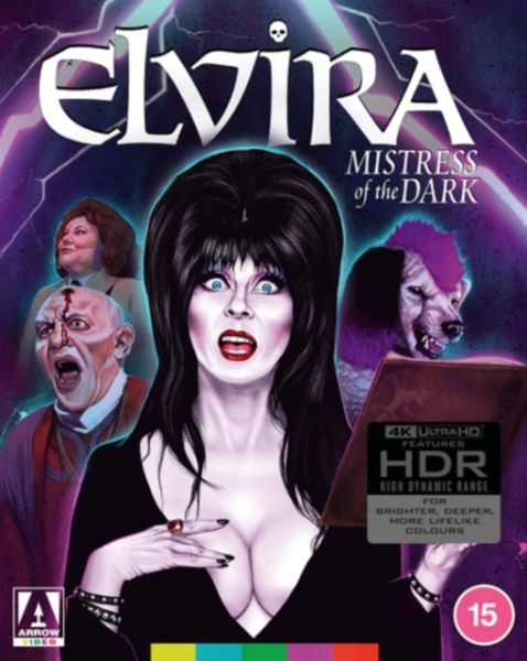 Movie - Elvira - Mistress Of The Dark (Limited Edition) ryhmässä Elokuva / Film UHD-4K / Comedy @ Bengans Skivbutik AB (5679285)
