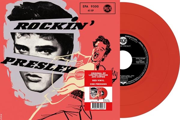 Elvis Presley - Rockin' Presley ryhmässä ME SUOSITTELEMME / Startsida - Vinyl Nyheter & Kommande @ Bengans Skivbutik AB (5679340)
