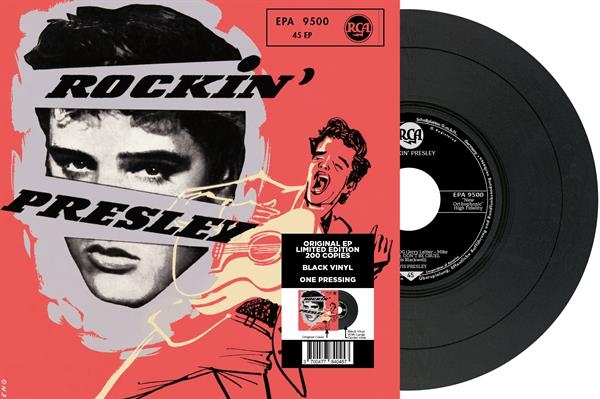 Elvis Presley - Rockin' Presley ryhmässä ME SUOSITTELEMME / Startsida - Vinyl Nyheter & Kommande @ Bengans Skivbutik AB (5679343)
