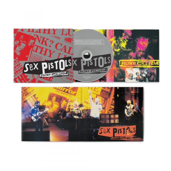 Sex Pistols - Filthy Lucre Live (30Th Anniversary CD) ryhmässä CD / Kommande / Pop-Rock,Punk @ Bengans Skivbutik AB (5679579)