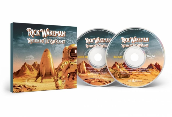 Wakeman Rick - Return To The Red Planet (Digipackc ryhmässä Musiikki / CD+Blu-ray / Kommande / Pop-Rock @ Bengans Skivbutik AB (5679610)