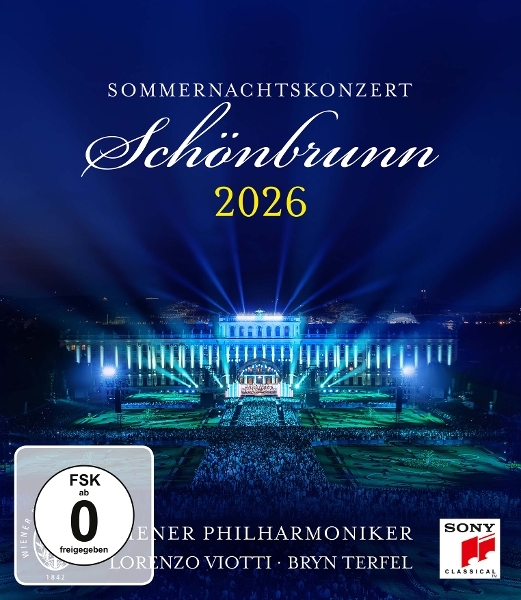 Wiener Philharmoniker & Lorenzo Viotti - Sommernachtskonzert 2026 / Summer Night Concert 2026 ryhmässä Musiikki / Musiikki Blu-Ray / Importnyheter / Klassiskt @ Bengans Skivbutik AB (5679810)