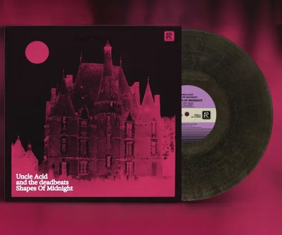 Uncle Acid And The Deatbeats - Shapes Of Midnight (EU Ed. Black Ice Glitter Vinyl LP) ryhmässä VINYYLI / Hårdrock @ Bengans Skivbutik AB (5680059)