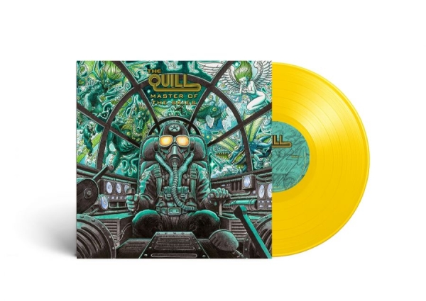 Quill The - Master Of The Skies (Yellow Vinyl L ryhmässä VINYYLI / Kommande / Hårdrock @ Bengans Skivbutik AB (5680147)