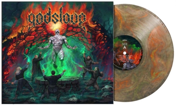 Godslave - Godslave (Orange And Green Marbled ryhmässä VINYYLI / Kommande / Hårdrock @ Bengans Skivbutik AB (5680148)