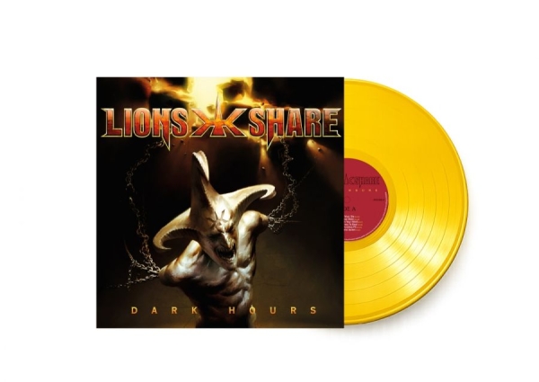 Lions Share - Dark Hours (Yellow Vinyl Lp) ryhmässä VINYYLI / Kommande / Hårdrock @ Bengans Skivbutik AB (5680150)