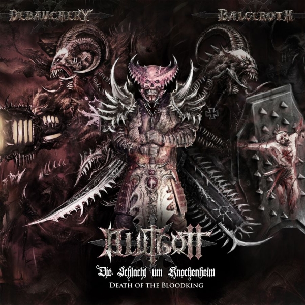 Debauchery & Blutgott - Schlacht Um Knochenheim 1 / Death O ryhmässä CD / Kommande / Hårdrock @ Bengans Skivbutik AB (5680158)