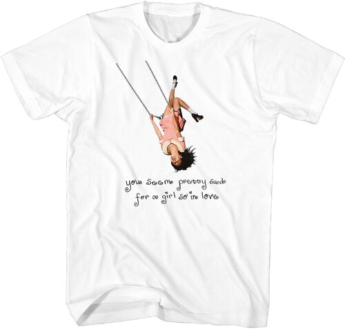 Olivia Rodrigo - Pretty Sad So In Love - Indie Store Exclusive T-Shirt White ryhmässä MERCHANDISE / T-paita / Pop-Rock @ Bengans Skivbutik AB (5680222r)