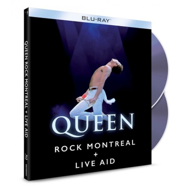 Queen - Rock Montreal + Live Aid ryhmässä Musiikki / Musiikki Blu-Ray / Pop-Rock @ Bengans Skivbutik AB (5680228)