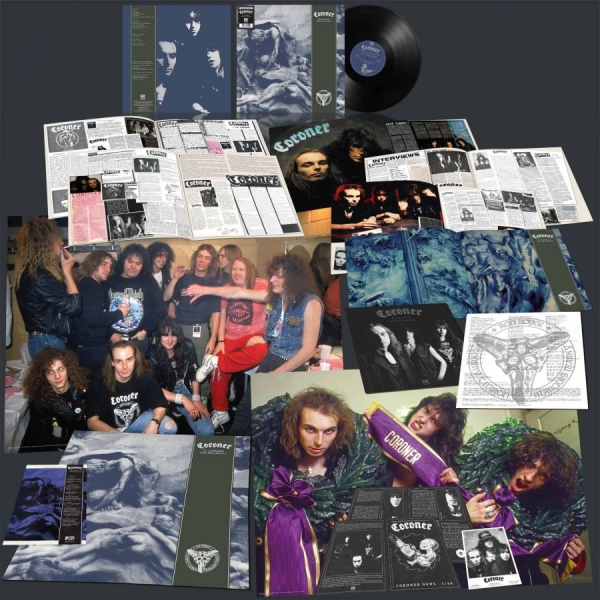 Coroner - Punishment For Decadence (Black Vin ryhmässä VINYYLI / Kommande / Hårdrock @ Bengans Skivbutik AB (5680277)