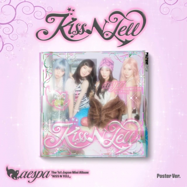 aespa - Kiss N Tell (Poster Ver.) Japan Mini Album ryhmässä Minishops / K-Pop Minishops / Aespa @ Bengans Skivbutik AB (5680308)