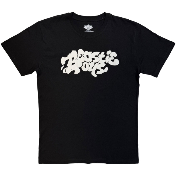 Beastie Boys - Tag Logo Mono Uni Bl T-Shirt ryhmässä Kommande - alla format @ Bengans Skivbutik AB (5680725r)