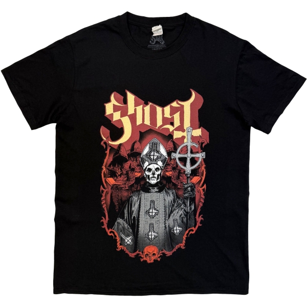 Ghost - Procession 2 Uni Bl T-Shirt ryhmässä MERCHANDISE / T-paita / Kommande / Hårdrock @ Bengans Skivbutik AB (5680749r)