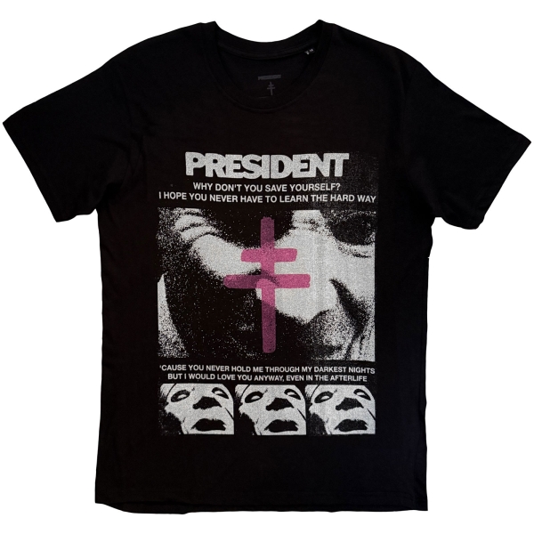President - Conclave Uni Bl T-Shirt ryhmässä MERCHANDISE / T-paita / Kommande / Hårdrock @ Bengans Skivbutik AB (5680778r)