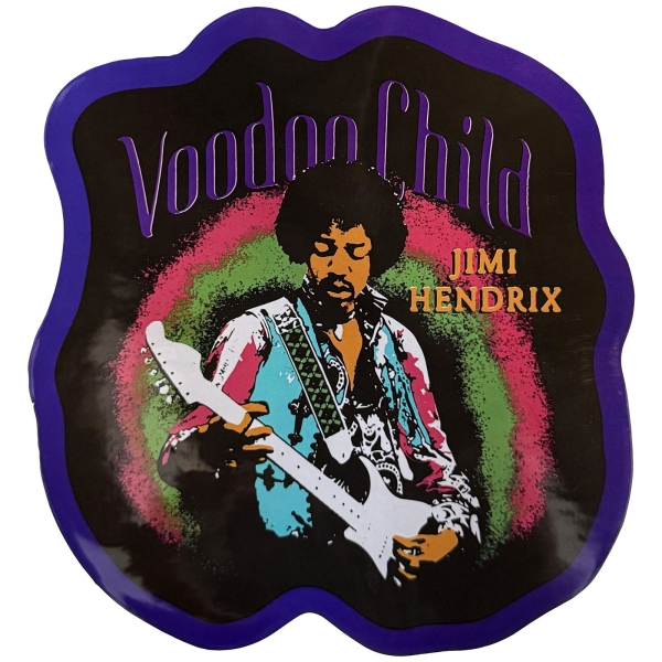 Jimi Hendrix - Voodoo Child Sticker ryhmässä MERCHANDISE / Merch / Kommande / Pop-Rock @ Bengans Skivbutik AB (5680942)