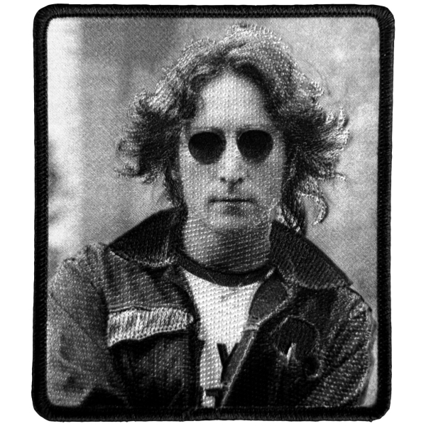 John Lennon - Nyc Close Up Printed Patch ryhmässä MERCHANDISE / Kangasmerkki / / @ Bengans Skivbutik AB (5680950)