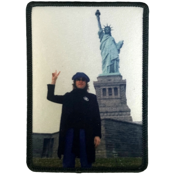 John Lennon - Liberty Printed Patch ryhmässä MERCHANDISE / Kangasmerkki / / @ Bengans Skivbutik AB (5680952)
