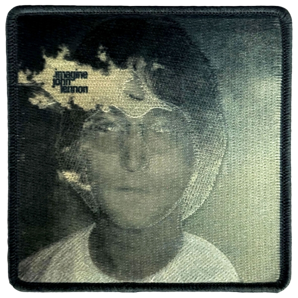 John Lennon - Imagine Album Printed Patch ryhmässä MERCHANDISE / Kangasmerkki / / @ Bengans Skivbutik AB (5680957)