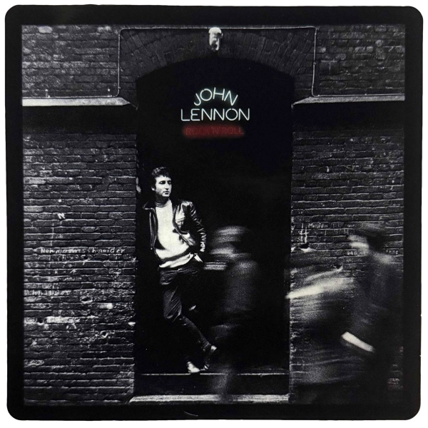John Lennon - Rock N Roll Album Sticker ryhmässä MERCHANDISE / Merch / Kommande / Pop-Rock @ Bengans Skivbutik AB (5680970)