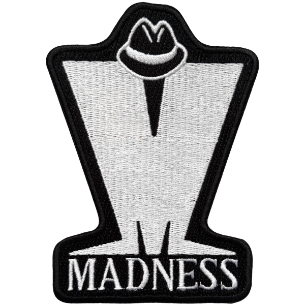 Madness - M Logo Woven Patch ryhmässä MERCHANDISE / Kangasmerkki / / @ Bengans Skivbutik AB (5680990)