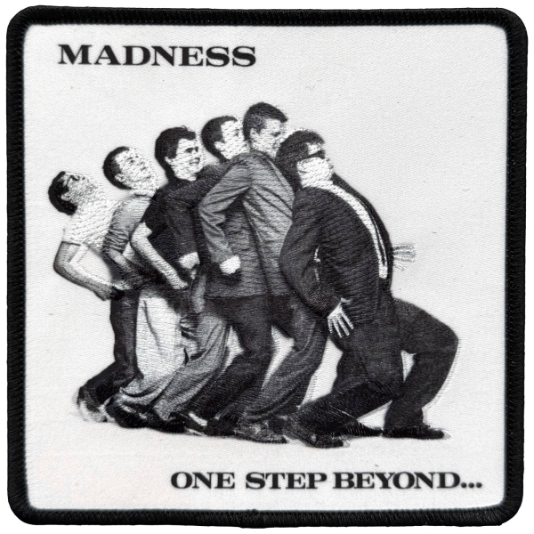 Madness - One Step Beyond Printed Patch ryhmässä MERCHANDISE / Kangasmerkki / / @ Bengans Skivbutik AB (5680991)