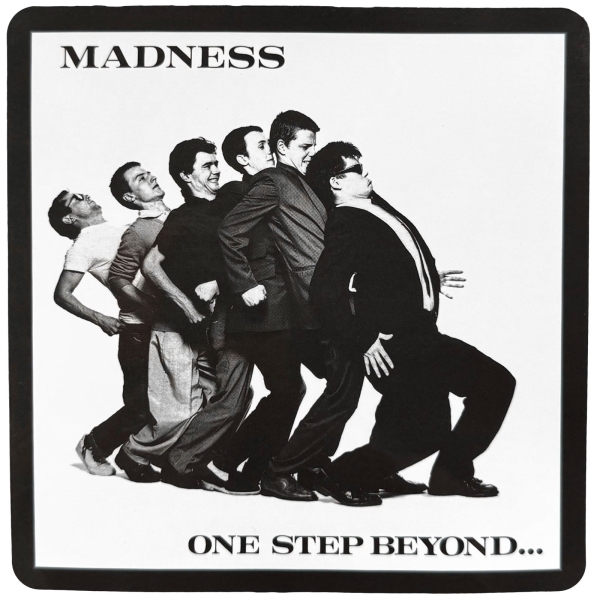 Madness - One Step Beyond Sticker ryhmässä MERCHANDISE / Merch / Kommande / Pop-Rock @ Bengans Skivbutik AB (5680997)