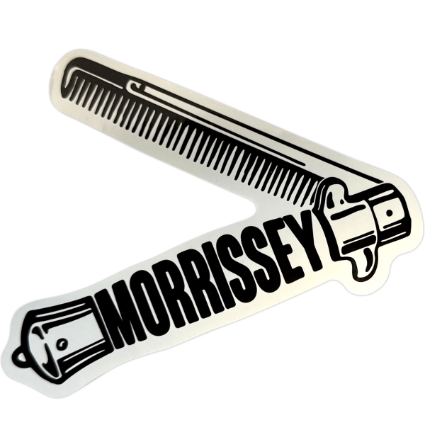 Morrissey - Comb Sticker ryhmässä MERCHANDISE / Merch / Kommande / Pop-Rock @ Bengans Skivbutik AB (5681012)