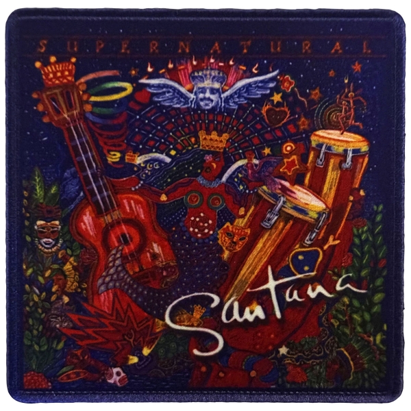 Santana - Supernatural Printed Patch ryhmässä MERCHANDISE / Kangasmerkki / / @ Bengans Skivbutik AB (5681099)