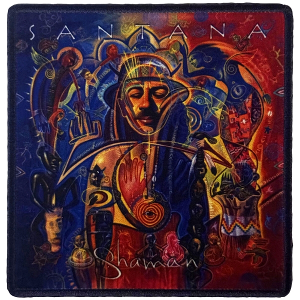 Santana - Shaman Printed Patch ryhmässä MERCHANDISE / Kangasmerkki / / @ Bengans Skivbutik AB (5681100)