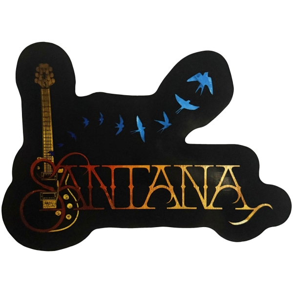Santana - Guitar & Birds Sticker ryhmässä MERCHANDISE / Merch / Kommande / Pop-Rock @ Bengans Skivbutik AB (5681107)