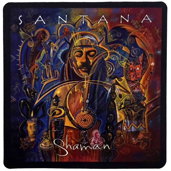 Santana - Shaman Sticker ryhmässä MERCHANDISE / Merch / Kommande / Pop-Rock @ Bengans Skivbutik AB (5681109)