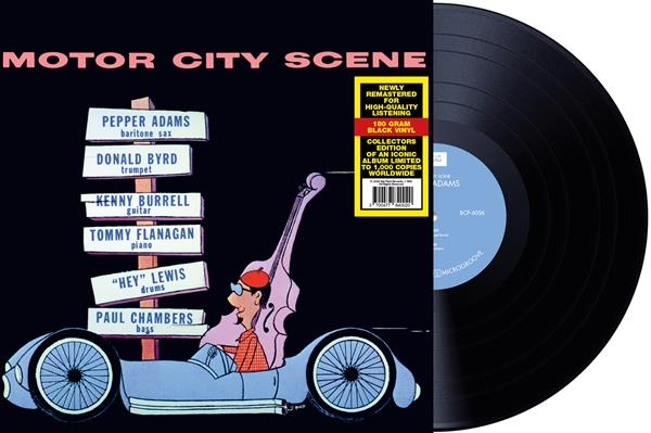 Pepper Adams & Donald Byrd - Motor City Scene ryhmässä VINYYLI / Kommande / Jazz @ Bengans Skivbutik AB (5681207)