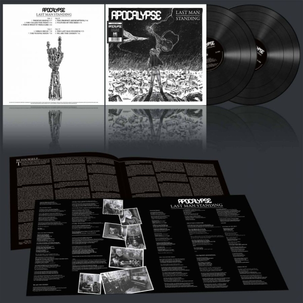 Apocalypse - Last Man Standing (2 Lp Black Vinyl ryhmässä VINYYLI / Kommande / Hårdrock @ Bengans Skivbutik AB (5681288)