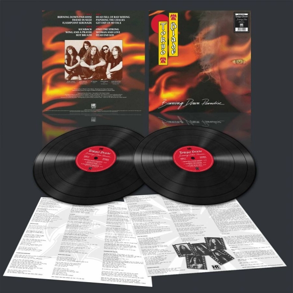 Tokyo Blade - Burning Down Paradise (2 Lp Black V ryhmässä VINYYLI / Kommande / Hårdrock @ Bengans Skivbutik AB (5681290)
