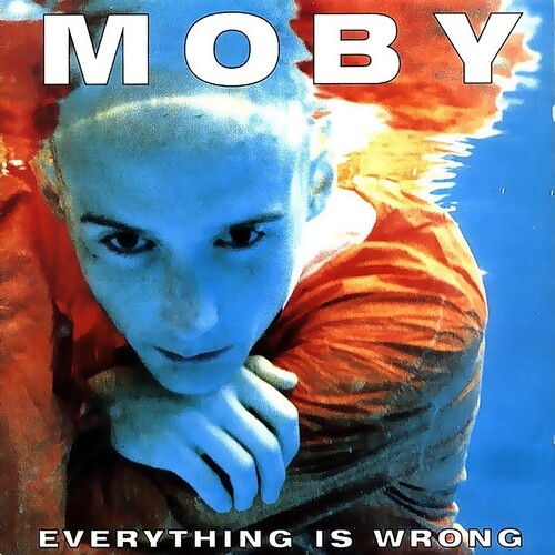 Moby - Everything Is Wrong (Light Blue Vinyl) ryhmässä VINYYLI / Elektroniskt @ Bengans Skivbutik AB (5681588)