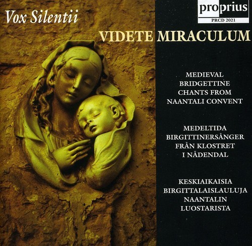 Anonymous - Videte Miraculum ryhmässä CD / Klassiskt @ Bengans Skivbutik AB (5681660)