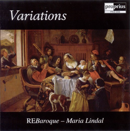 Rebaroque / Maria Lindal - Variations ryhmässä CD / Klassiskt @ Bengans Skivbutik AB (5681661)
