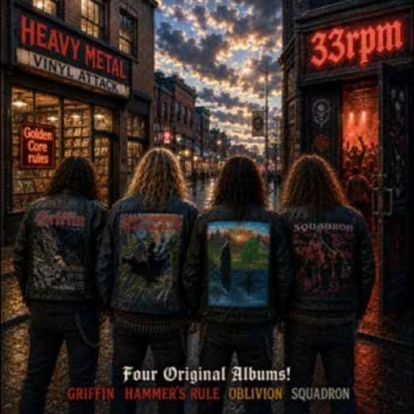 Various Artists - Heavy Metal Vinyl Attack ryhmässä VINYYLI / Kommande / Pop-Rock @ Bengans Skivbutik AB (5681685)