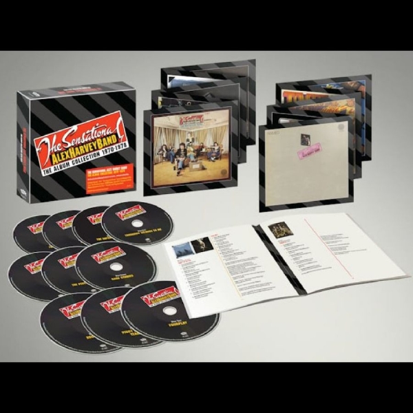 The Sensational Alex Harvey Band - The Album Collection ryhmässä CD / Kommande / Pop-Rock @ Bengans Skivbutik AB (5681782)