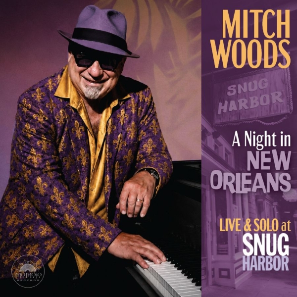 Mitch Woods - A Night In New Orleans ryhmässä CD / Kommande / Blues @ Bengans Skivbutik AB (5681997)