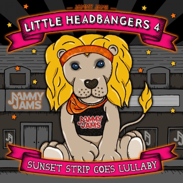 Jammy Jams - Little Headbangers 4: Sunset Strip ryhmässä CD / Pop-Rock @ Bengans Skivbutik AB (5682108)