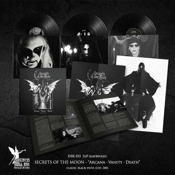 Secrets Of The Moon - Arcana Vanity Death (The Demos Year ryhmässä ME SUOSITTELEMME / Perjantain julkaisut / 2026-09-18 @ Bengans Skivbutik AB (5682126)