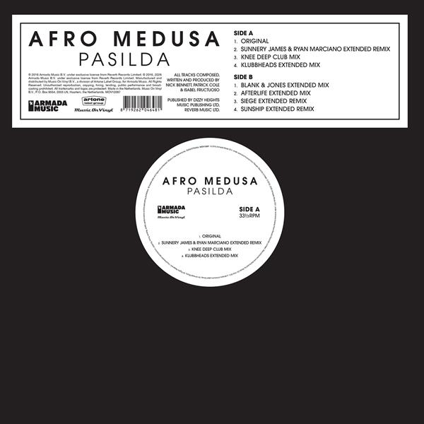 Afro Medusa - Pasilda ryhmässä VINYYLI / Kommande / Dance-Techno @ Bengans Skivbutik AB (5682178)