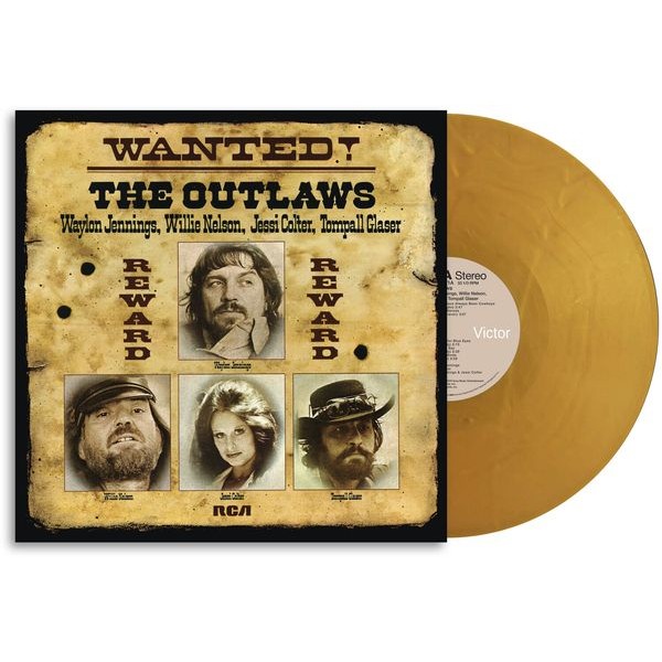 Jennings Waylon Willie Nelson Jessi Colter Tompall Glaser - Wanted! The Outlaws (50Th Anniversary) ryhmässä VINYYLI / Country @ Bengans Skivbutik AB (5682184)