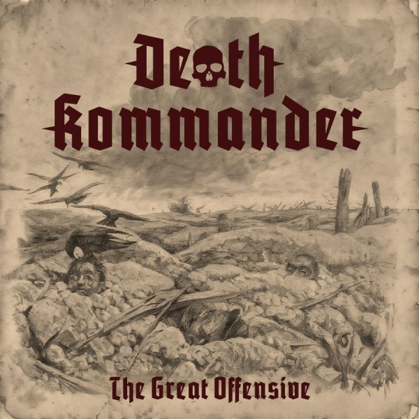 Death Kommander - Great Offensive The ryhmässä CD / Kommande / Hårdrock @ Bengans Skivbutik AB (5682269)