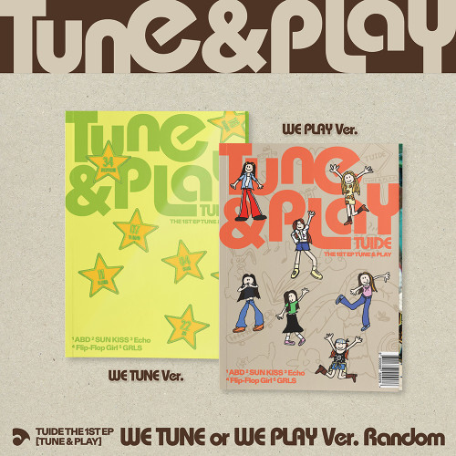 Tuide - Tune & Play (We Tuide) (Random Ver.) ryhmässä CD / Kommande / K-Pop @ Bengans Skivbutik AB (5682580)
