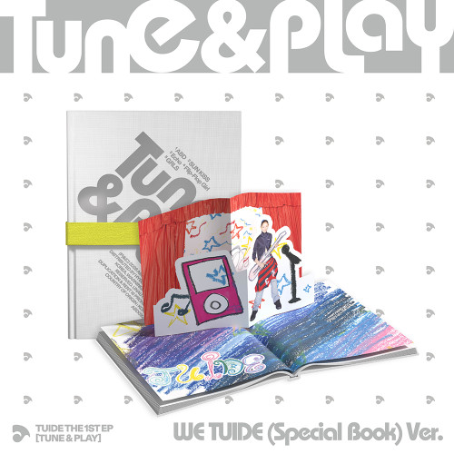 Tuide - Tune & Play (We Tuide) (Special Book Ver.) ryhmässä CD / Kommande / K-Pop @ Bengans Skivbutik AB (5682582)