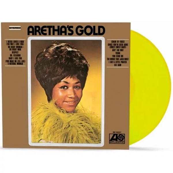 Aretha Franklin - Aretha's Gold (Limited Yellow Vinyl) ryhmässä VINYYLI / Kommande / Best Of,RnB-Soul @ Bengans Skivbutik AB (5682594)